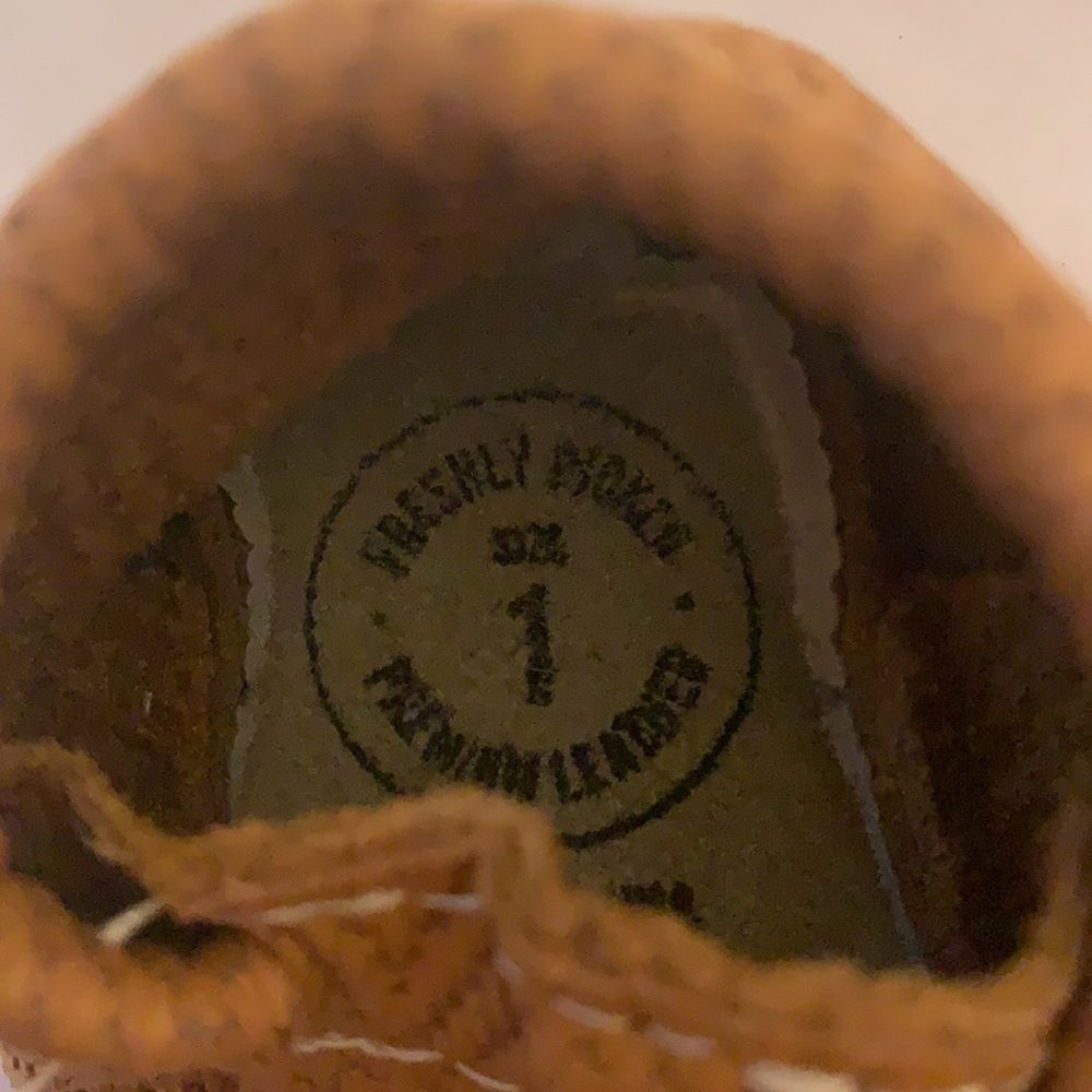 Freshly Picked Basket Weave Moccasins Crib Shoes — image 6 of 7